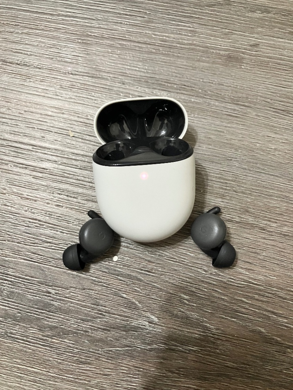 Google Pixel Buds A-Series Wireless Earbuds Charcoal Dark Gray MINT Case Include